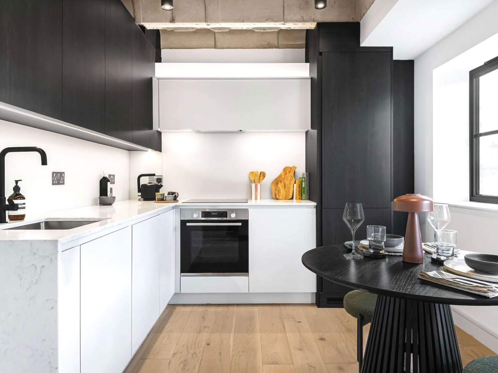 Hoxton apartment by Ara Construction